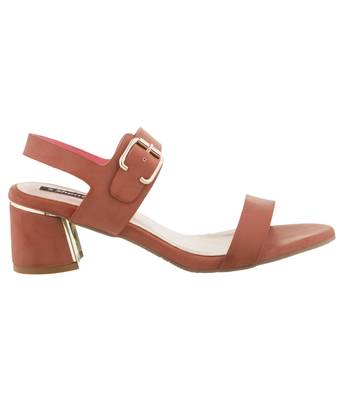 Sherrif Shoes Block Heel Sandals 2