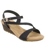 Sherrif Shoes Ankle Strap Wedge