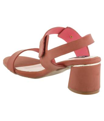 Sherrif Shoes Block Heel Sandals 3