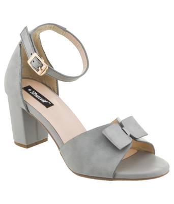 Sherrif Shoes Block Heel Sandals 1
