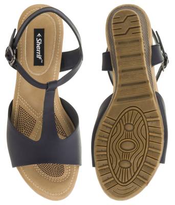 Sherrif Shoes Ankle Strap Wedge 4