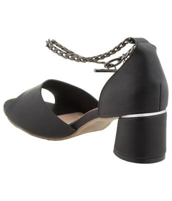 Sherrif Shoes Block Heel Sandals 3