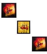 Set of 3 Dancing Girls Matt Textured UV Art Painting