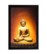 Spiritual Lord Buddha Matt Textured UV Art Painting