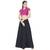Pink Art Silk Ready-Made Saree Blouse