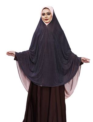 Justkartit Purple Color Instant Islamic Wear Women Prayer Hijab Abaya 1
