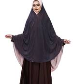 Justkartit Purple Color Instant Islamic Wear Women Prayer Hijab Abaya