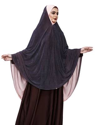Justkartit Purple Color Instant Islamic Wear Women Prayer Hijab Abaya 4