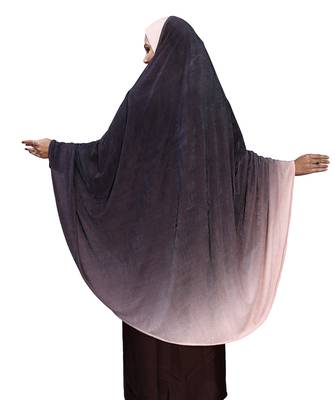Justkartit Purple Color Instant Islamic Wear Women Prayer Hijab Abaya 5