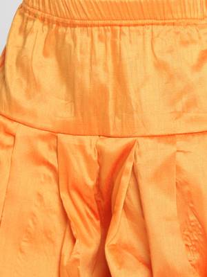  Bottle Green Silk Blend Kurta And Dhoti Set 5