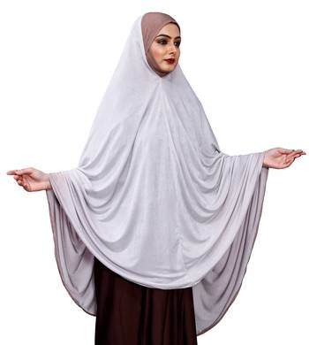 Justkartit Women Ready To Wear Long Plain Prayer Hijab Abaya 3