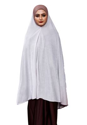 Justkartit Women Ready To Wear Long Plain Prayer Hijab Abaya 4