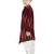 Maroon printed cotton boys-dhoti-kurta