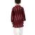 Maroon printed cotton boys-dhoti-kurta