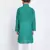 Green Printed Cotton Boys-Kurta-Pyjama