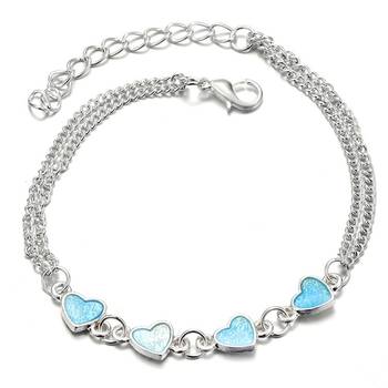 Blue crystal bracelets 2