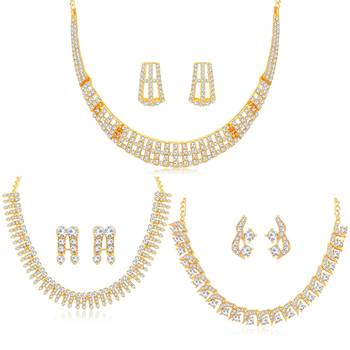 Yellow diamond necklace-sets 1