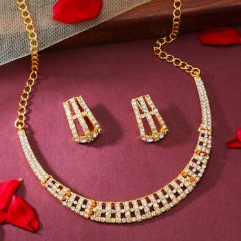 Yellow diamond necklace-sets 3