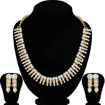 Yellow diamond necklace-sets 5