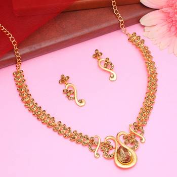 Yellow diamond necklace-sets 2
