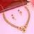 Yellow diamond necklace-sets