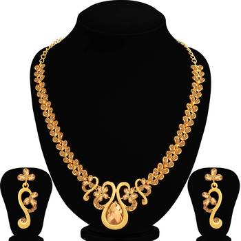 Yellow diamond necklace-sets 4