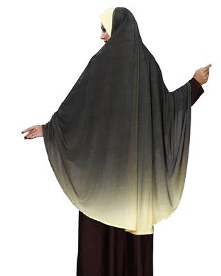 Justkartit 2 Shade Islamic Ready To Wear Long Chaderi Makhna Hijab For Women 5