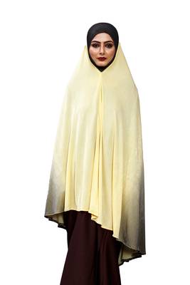 Justkartit Islamic 2 Shade Instant Long Prayer Chaderi Hijab For Women 2