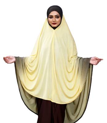 Justkartit Islamic 2 Shade Instant Long Prayer Chaderi Hijab For Women 3