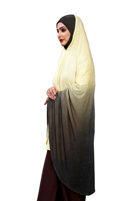 Justkartit Islamic 2 Shade Instant Long Prayer Chaderi Hijab For Women 4
