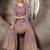 Light Purple Designer Heavy Sequin Sharara Suit