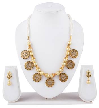 Gold pearl navratri-jewellery 1