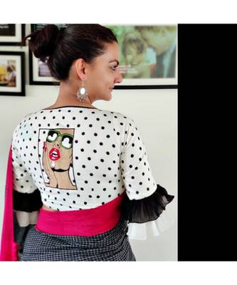 RETRO cotton blouse 1