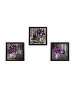 Set of 3 Satin Matt Textured Art Painting