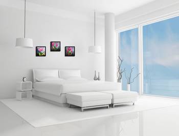 Set of 3 Satin Matt Textured Art Painting 2