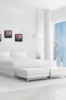 Set of 3 Satin Matt Textured Art Painting