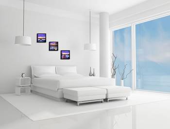 Set of 3 Satin Matt Textured Art Painting 2