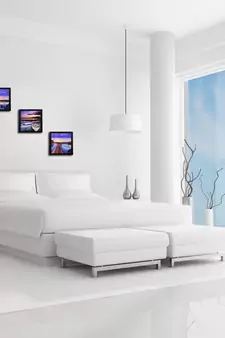 Set of 3 Satin Matt Textured Art Painting