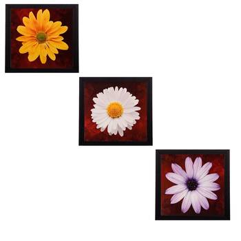 Set of 3 Satin Matt Textured Art Painting 1