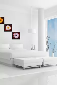 Set of 3 Satin Matt Textured Art Painting