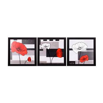Set of 3 Satin Matt Textured Art Painting 2
