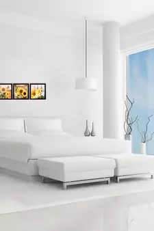 Set of 3 Satin Matt Textured Art Painting