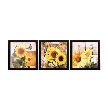 Set of 3 Satin Matt Textured Art Painting 3