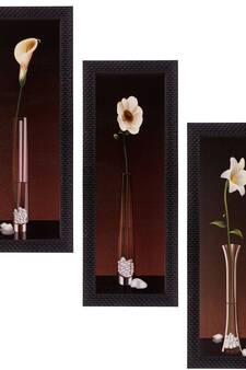 Set of 3 Satin Matt Textured Art Painting