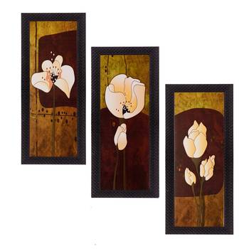 Set of 3 Satin Matt Textured Art Painting 1