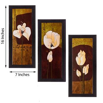 Set of 3 Satin Matt Textured Art Painting 2