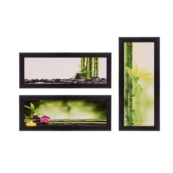 Set of 3 Satin Matt Textured Art Painting 1