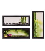 Set of 3 Satin Matt Textured Art Painting