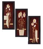 Set of 3 Satin Matt Textured Art Painting