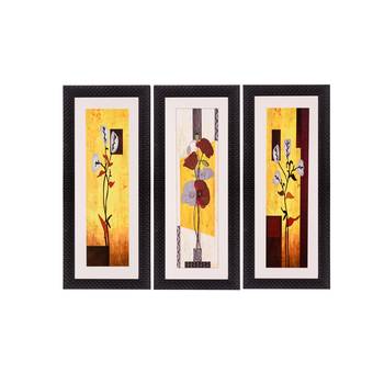 Set of 3 Satin Matt Textured Art Painting 1